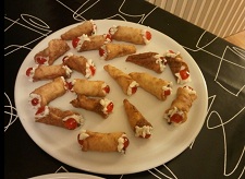 Cannolo alla siciliana.